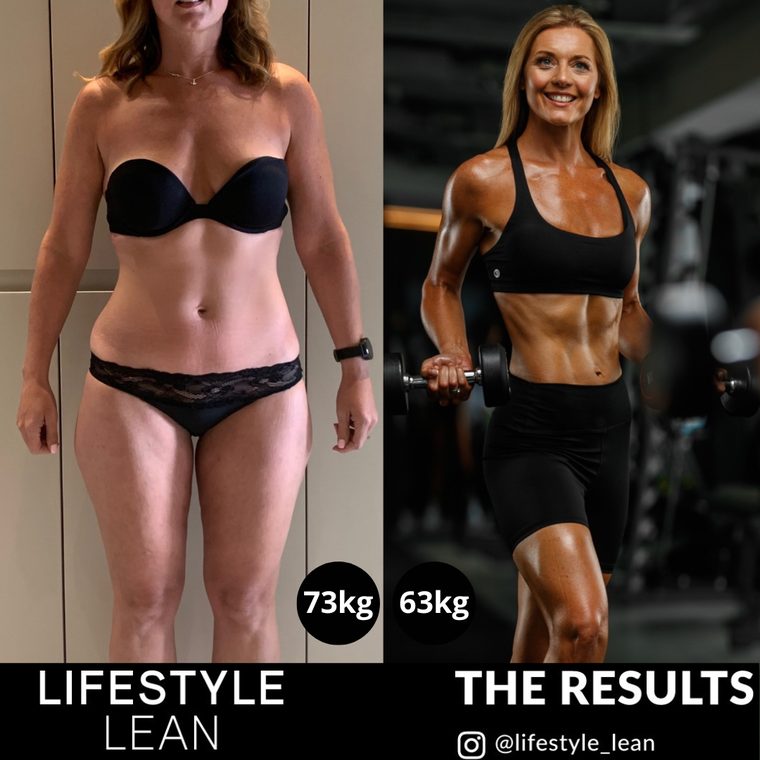 Zoe, before and after