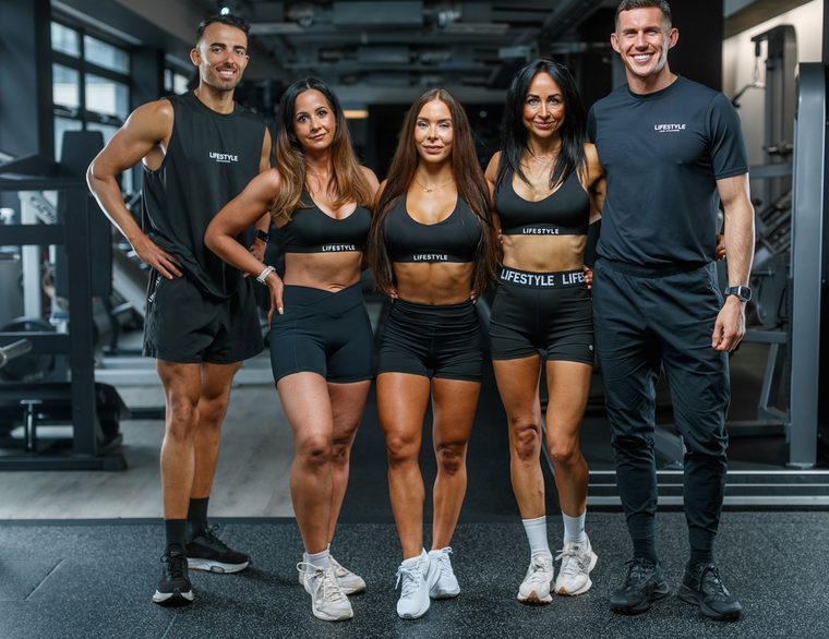 Jess with the Lifestyle Lean coaches